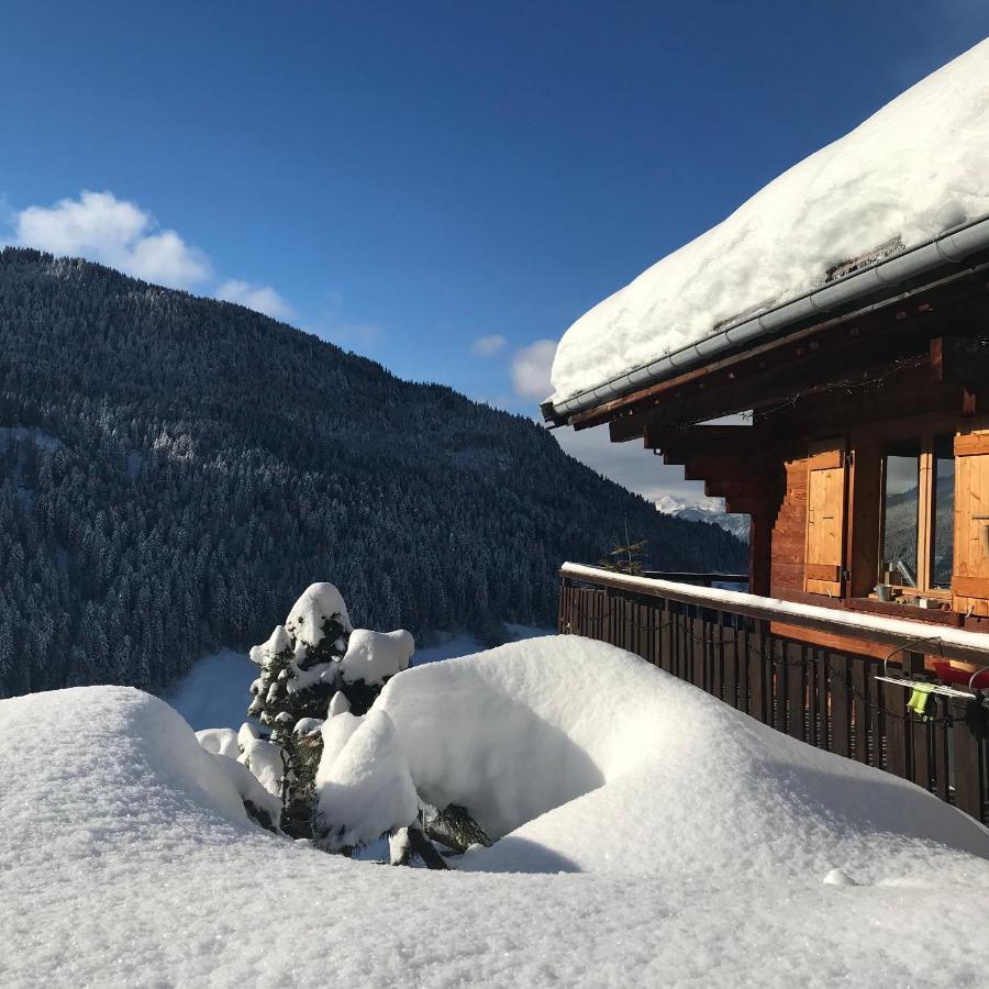 Appartamento La marmotte qui papote Le Grand-Bornand Esterno foto
