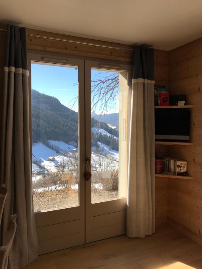 Appartamento La marmotte qui papote Le Grand-Bornand Esterno foto