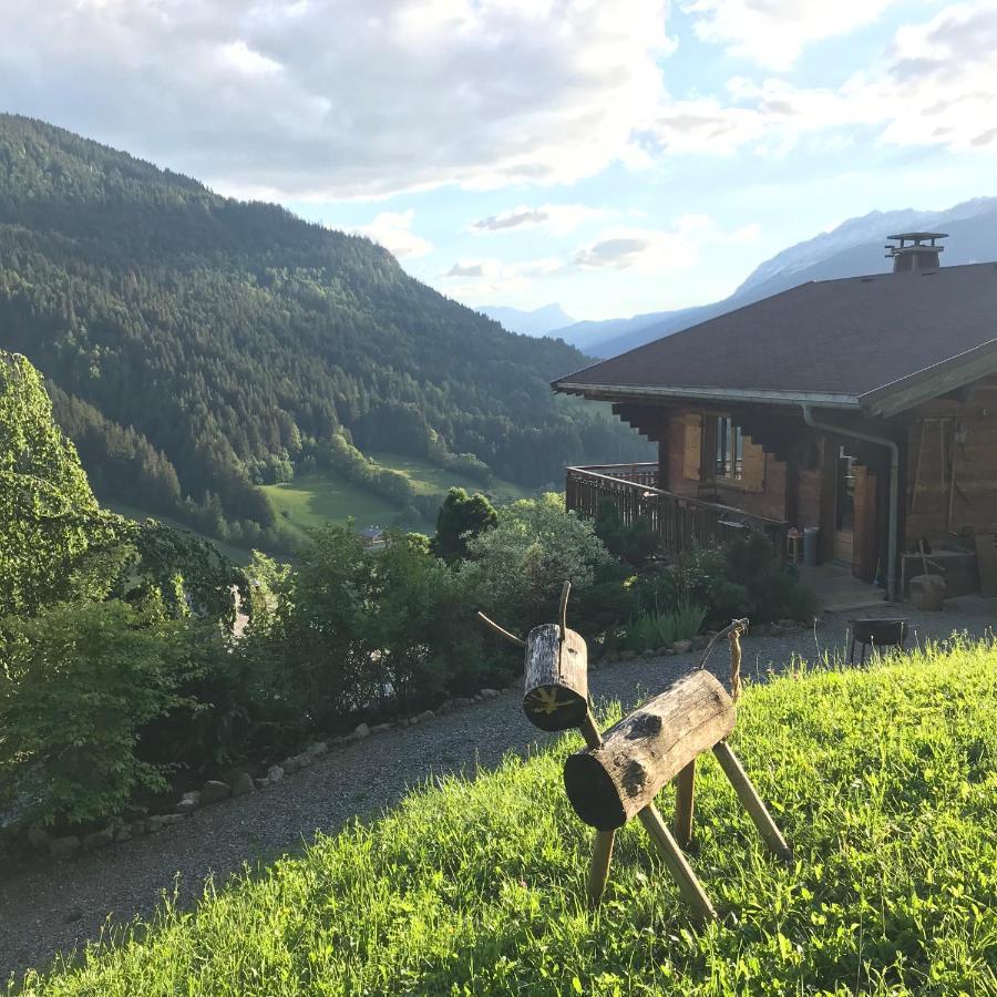 Appartamento La marmotte qui papote Le Grand-Bornand Esterno foto