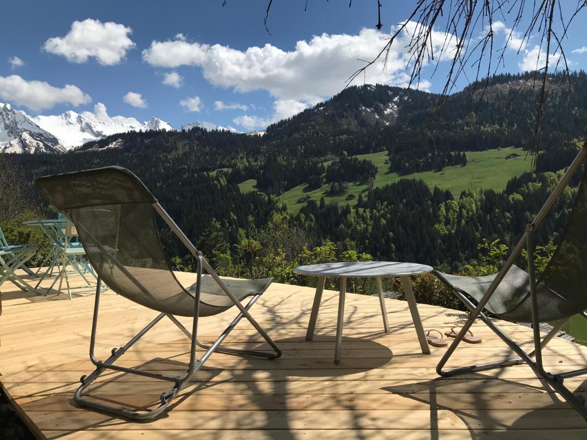 Appartamento La marmotte qui papote Le Grand-Bornand Esterno foto