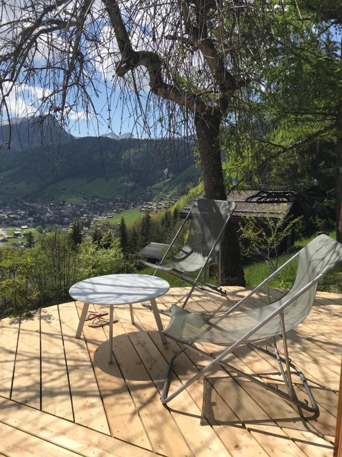 Appartamento La marmotte qui papote Le Grand-Bornand Esterno foto