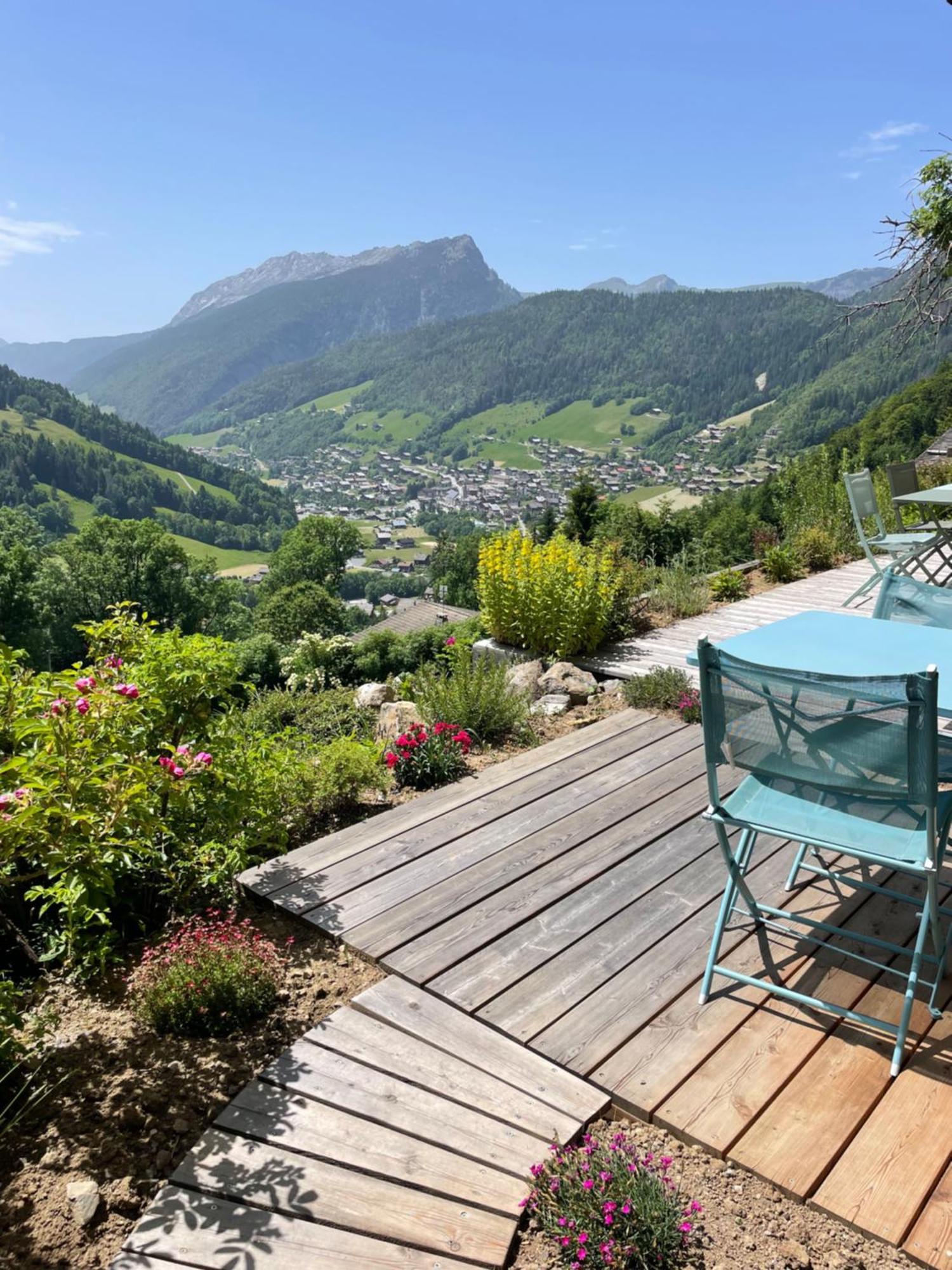 Appartamento La marmotte qui papote Le Grand-Bornand Esterno foto