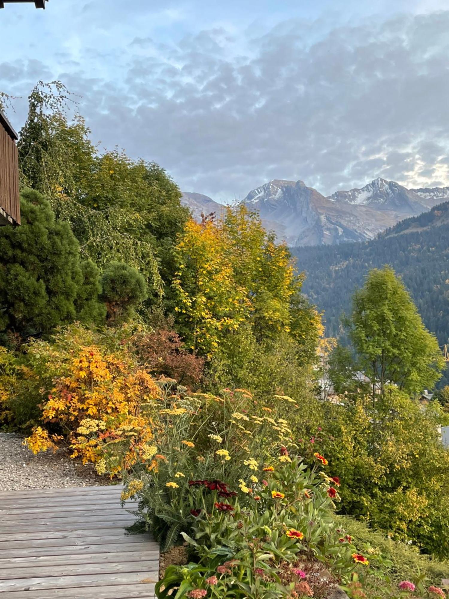 Appartamento La marmotte qui papote Le Grand-Bornand Esterno foto