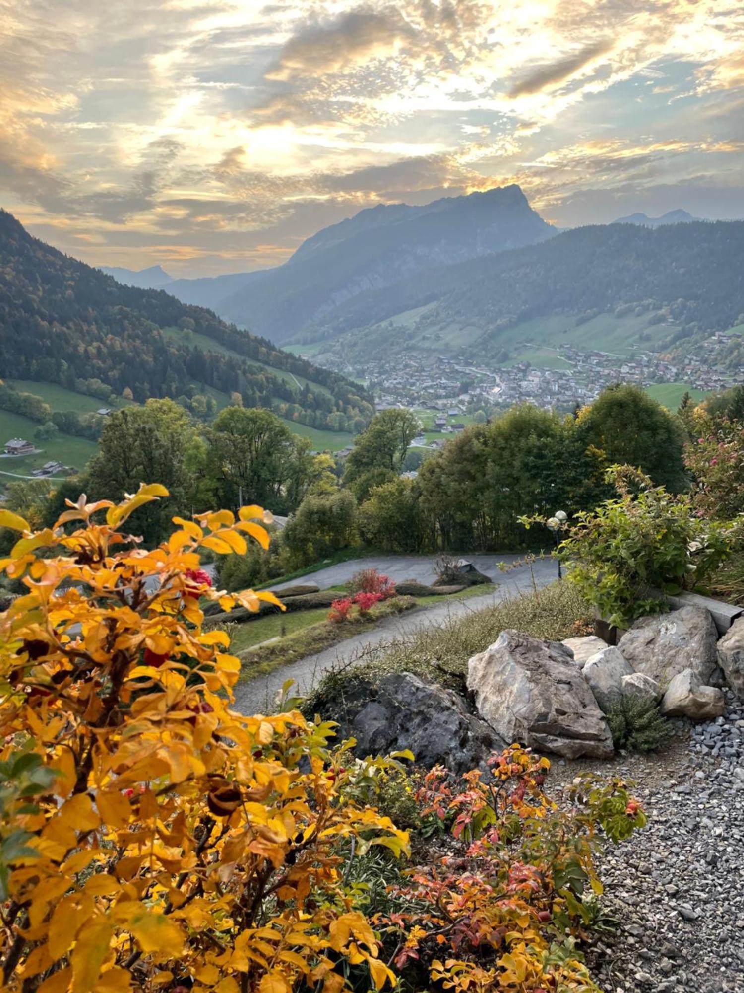 Appartamento La marmotte qui papote Le Grand-Bornand Esterno foto